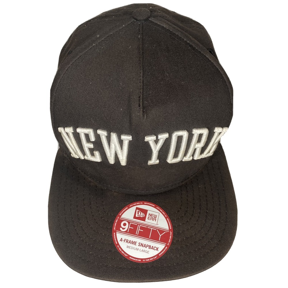 New York Yankees New Era MLB 9FIFTY Hat Snapback‎ Black.